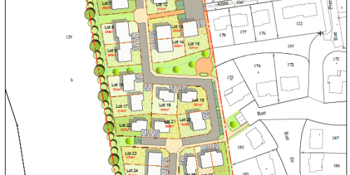 Plan lotissement LOMET